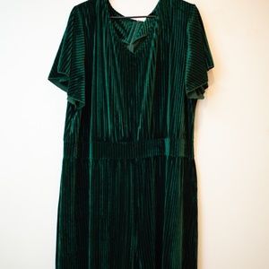 COPY - Shein 5xl green velour jumpsuit